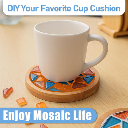 Mosaic Crystal Grout, Mosaics Tile Tools, Mosaic Tile Accessories – Essential for Handmade Grouting and Perfect for DIY Craft Projects (Orange Red, 4.5oz)