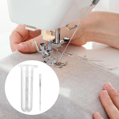 50 PCS Universal Sewing Machine Needles Size 90/14 Heavy Duty Regular Point Machine Needles Quilting Embroidery Machine Needle Compatible with Singer Brother Janome