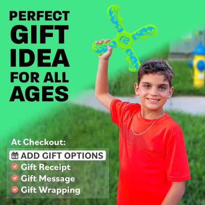 Boomerangs for Kids - Christmass Gifts for Grandkids Boys & Girls All Ages - Outdoor Flying Disc - Fun Boy Stocking Stuffers - Boys Toys Age 8-10 Year Old & 10-12 & Up - Beach Toys for Kids Presents