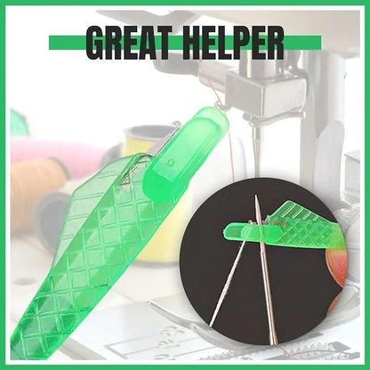 Automatic Sewing Needle Threader, Upgrade Fish Type Quick Needle Threaders for Hand Sewing, Sewing Machine Needle Threader Tools, Sewing Supplies - Designed for Sewing Lovers Alike (5pcs)