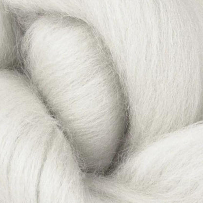 Revolution Fibers Merino Wool Roving | Premium Combed Wool Top | 22 Micron, Perfect for Felting Projects, Spinning, Wall Hangings and Tapestry (Lightning)