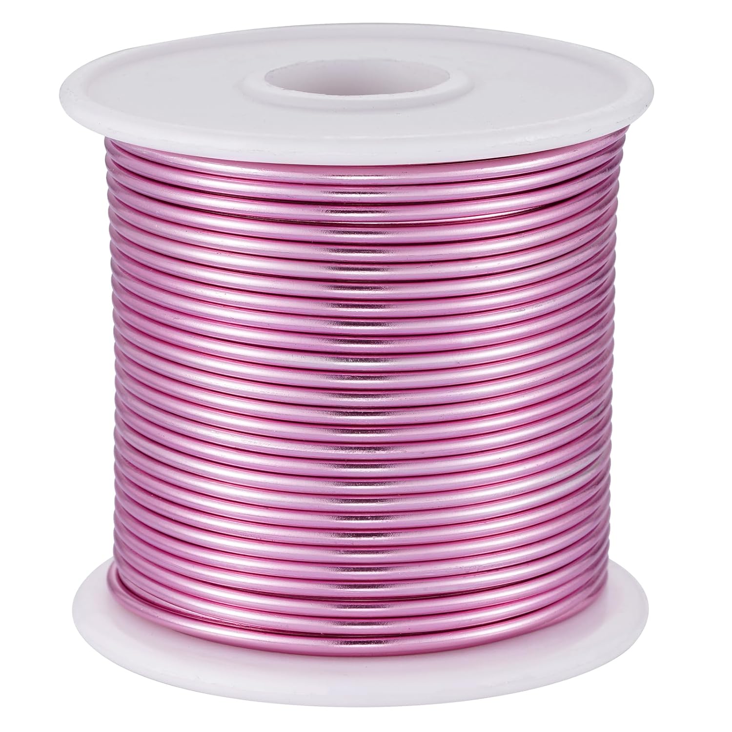 12 Gauge Pink Aluminum Craft Wire (105FT) - Anodized for Jewelry Making, Beading Floral, Plant Gardening, Sculpting & Modeling Craft Wire(Pink #13, 2mm) - Crafty Corner