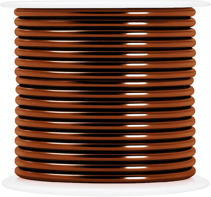 Mandala Crafts 14 Gauge Anodized Aluminum Craft Wire for Jewelry Making – 330 FT Colored Flexible Silver Copper Purple Gold Brown Red Wire - Bendable for Bonsai Armature Crafting Sculpting - Crafty Corner