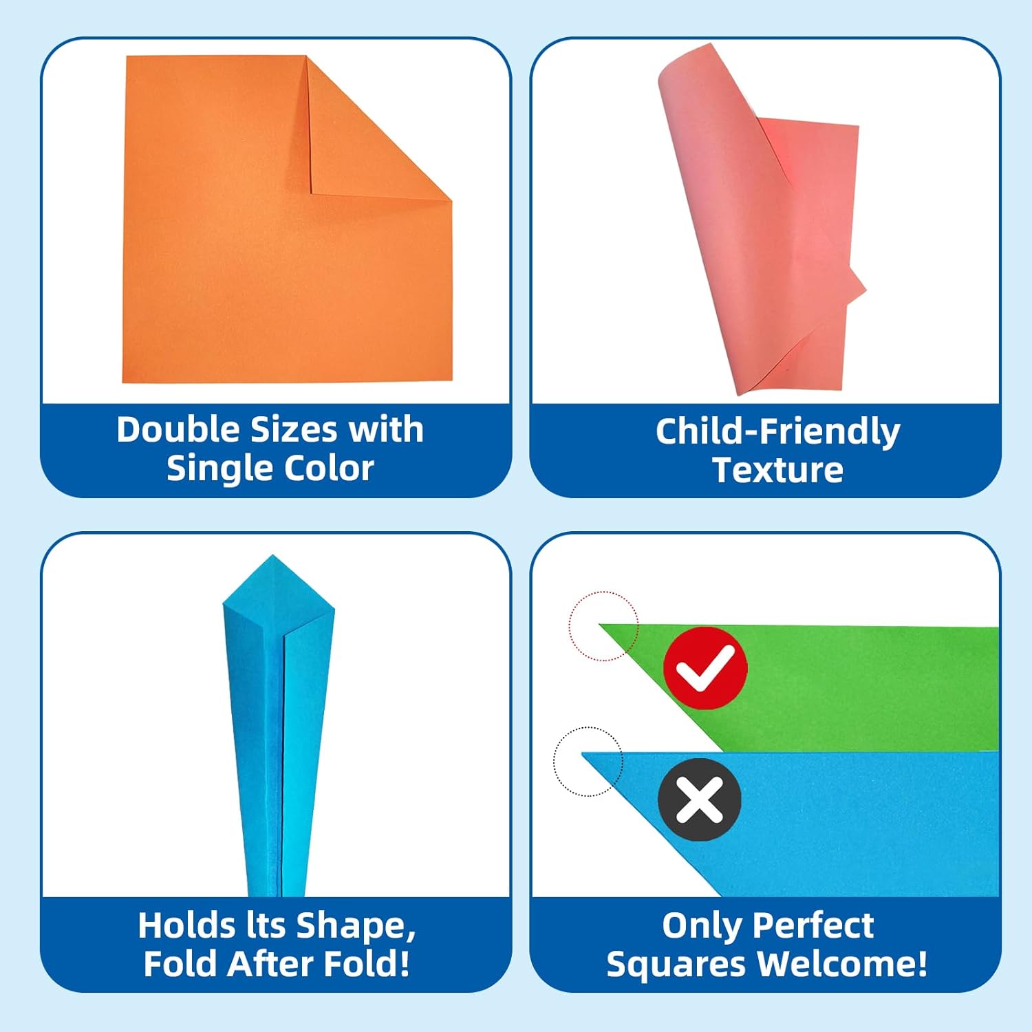 Origami Kit for Kids | 220 Sheets 6x6 Inch Origami Paper in 10 Colors & Child-Friendly Tools | Perfect for Hands-on Creative Art & Craft Projects | Ideal Gift for Ages 5-8 8-12. - Crafty Corner