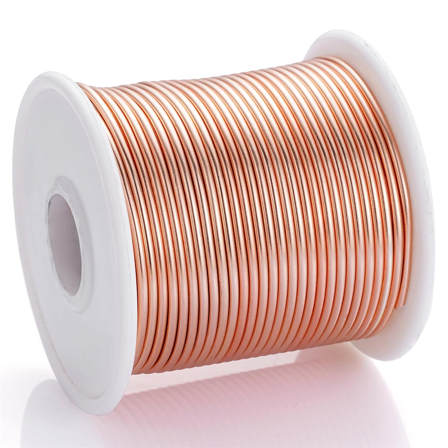 12 Gauge Copper Aluminum Craft Wire (105FT) - Anodized for Jewelry Making, Beading Floral, Plant Gardening, Sculpting & Modeling Craft Wire (Copper Tone #4, 2mm) - Crafty Corner