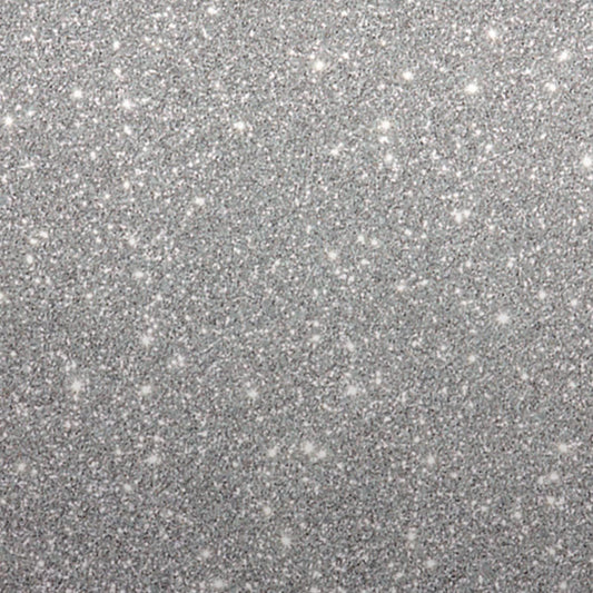 Silver Glitter HTV Heat Transfer Vinyl Bundle 8 sheets-12 x12 Iron on Vinyl for T Shirts Hats Clothing Compatible with Cricut Cameo Heat Press Machine