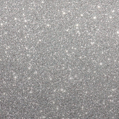 Silver Glitter HTV Heat Transfer Vinyl Bundle 8 sheets-12 x12 Iron on Vinyl for T Shirts Hats Clothing Compatible with Cricut Cameo Heat Press Machine