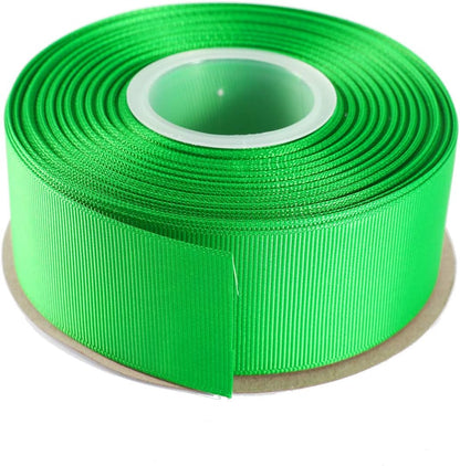 ITIsparkle 11/2" Inch Grosgrain Ribbon 25 Yards-Roll Set for Gift Wrapping Cake Decoration Party Favor Hair Braids Hair Bow Baby Shower Decoration Floral Arrangement Craft Supplies, Emerald Ribbon - Crafty Corner