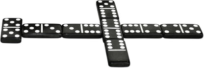 WE Games Walnut 7-Games-in-1 Combination Game Set - Includes Chess, Checkers, Backgammon, Dominoes, Cribbage, Poker, Dice and Cards