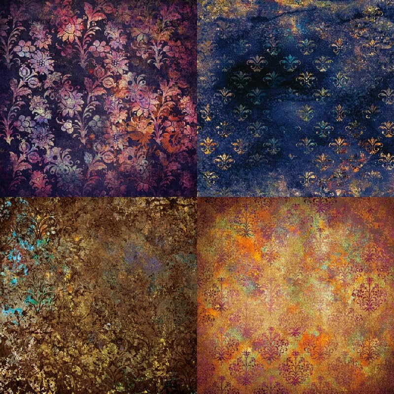 Aesthetic Scrapbook Paper Pad Vintage Patterned Paper 6×6,24 Sheets Single-Sided Boho Scrapbooking CardStock Papers Pad for Holiday Cardmaking DIY Origami Journaling. - Crafty Corner