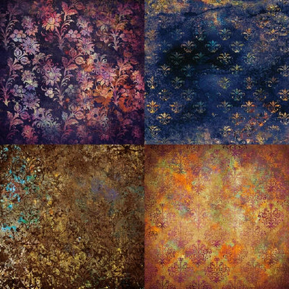 Aesthetic Scrapbook Paper Pad Vintage Patterned Paper 6×6,24 Sheets Single-Sided Boho Scrapbooking CardStock Papers Pad for Holiday Cardmaking DIY Origami Journaling. - Crafty Corner