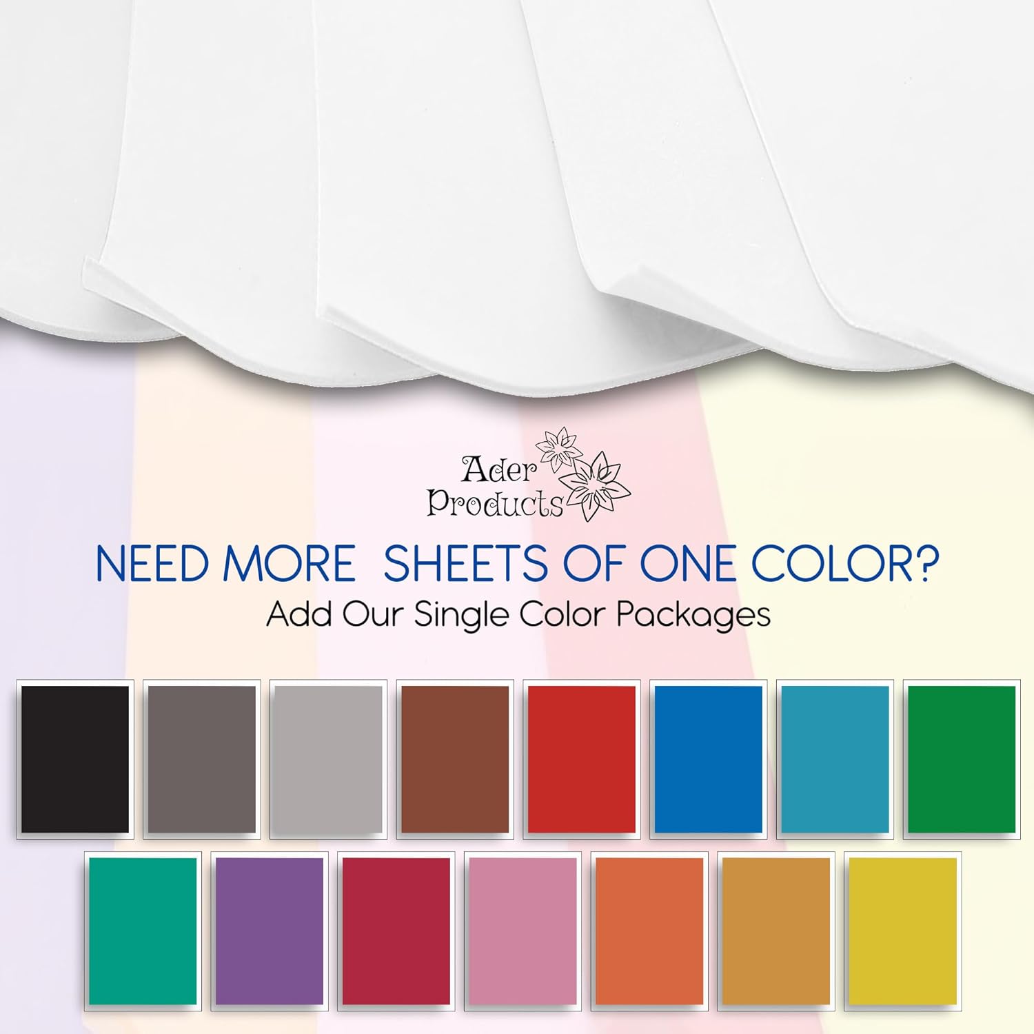 White EVA Foam Sheets for Crafts, 15 Pack, 9 x 12 Inch, 2mm Thickness – Ideal for DIY Arts and Crafts, Foam Paper for Kids, Cosplay and Costumes15 Pack - Crafty Corner