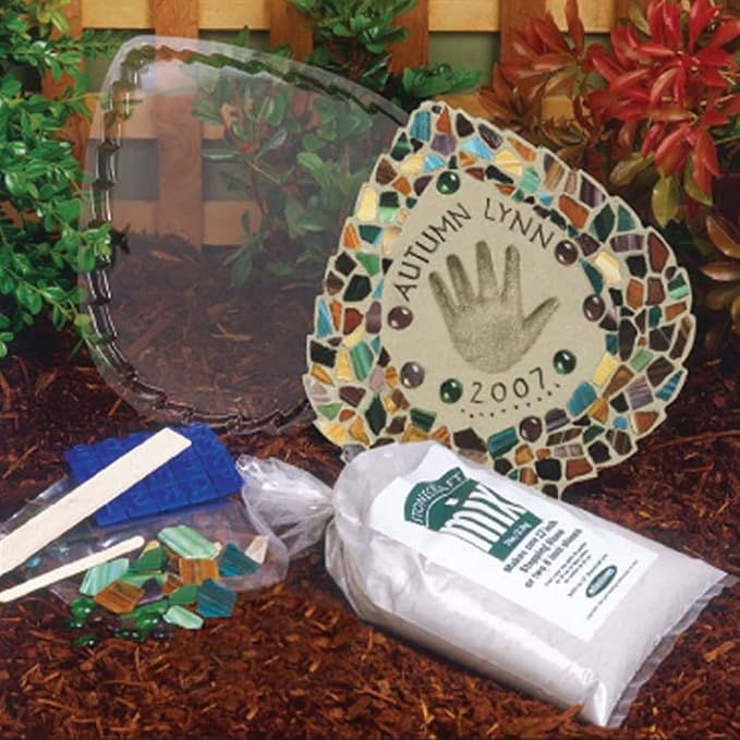 Mosaic Stepping Stone Kit, Leaf