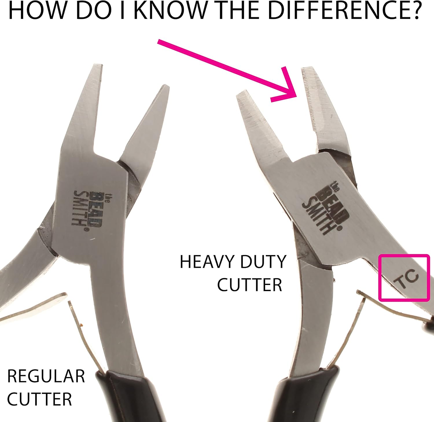 The Beadsmith Heavy Duty Side Cutter – Tungsten Carbide Blade – 4.5 inches (115mm) – Steel Head and Double-Leaf Spring – Designed to Cut Up to 16 Gauge Stainless Steel Wire –Tool for Jewelry Making - Crafty Corner