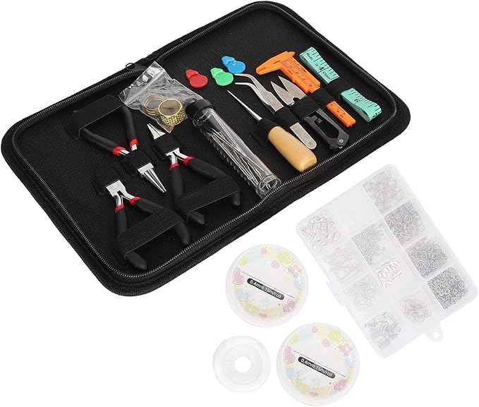 YuRui TENG Jewelry Making Supplies Kits DIY Set, Complete Accessories with Tools and Materials, Ideal for Beginners and Professionals, Creative Handmade Jewelry Projects