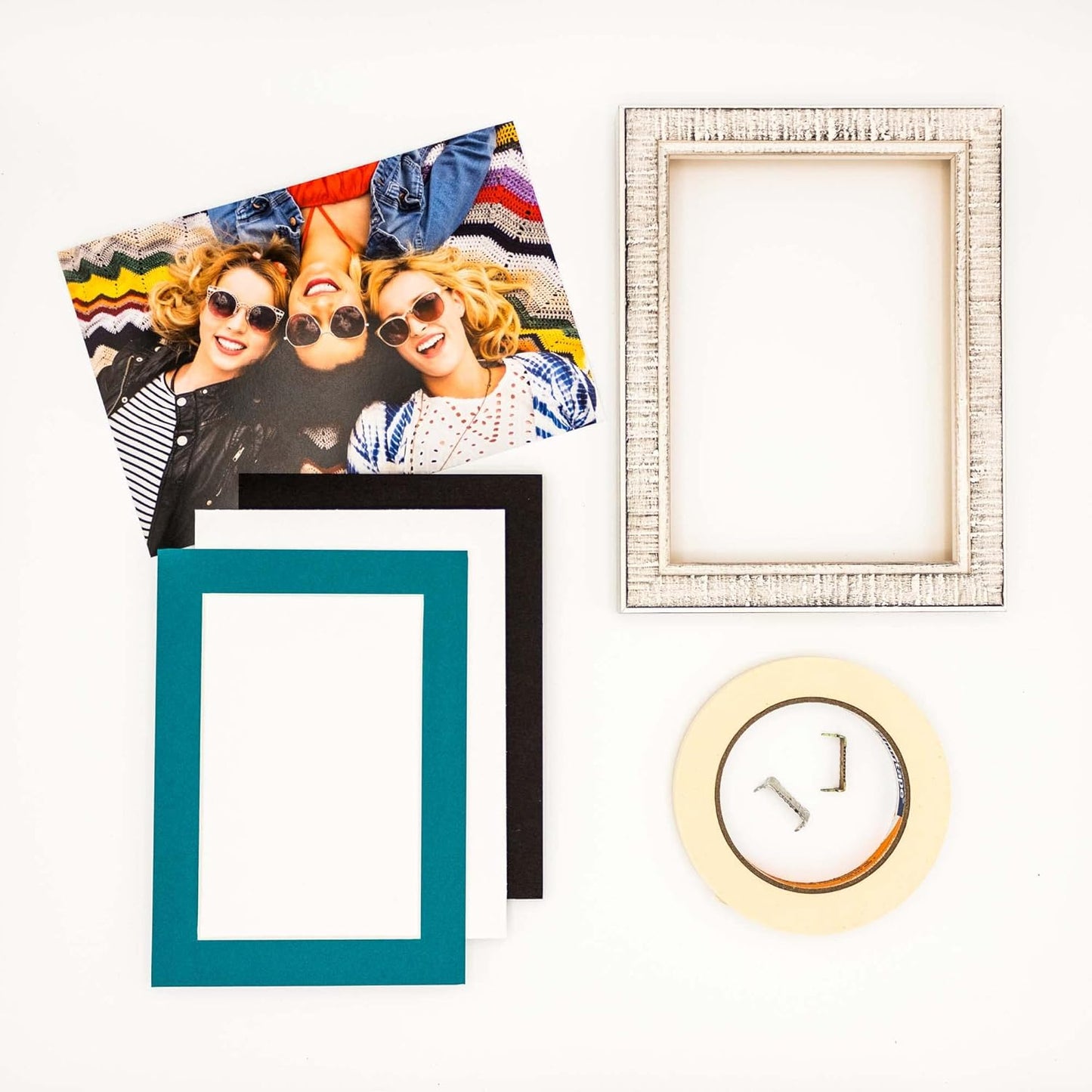 11x14 Mat for 8.5x11 Photo - Precut Teal Blue Picture Matboard for Frames Measuring 11 x 14 Inches - Bevel Cut Matte to Display Art Measuring 8.5 x 11 Inches - Acid Free Pack of 100 MATS