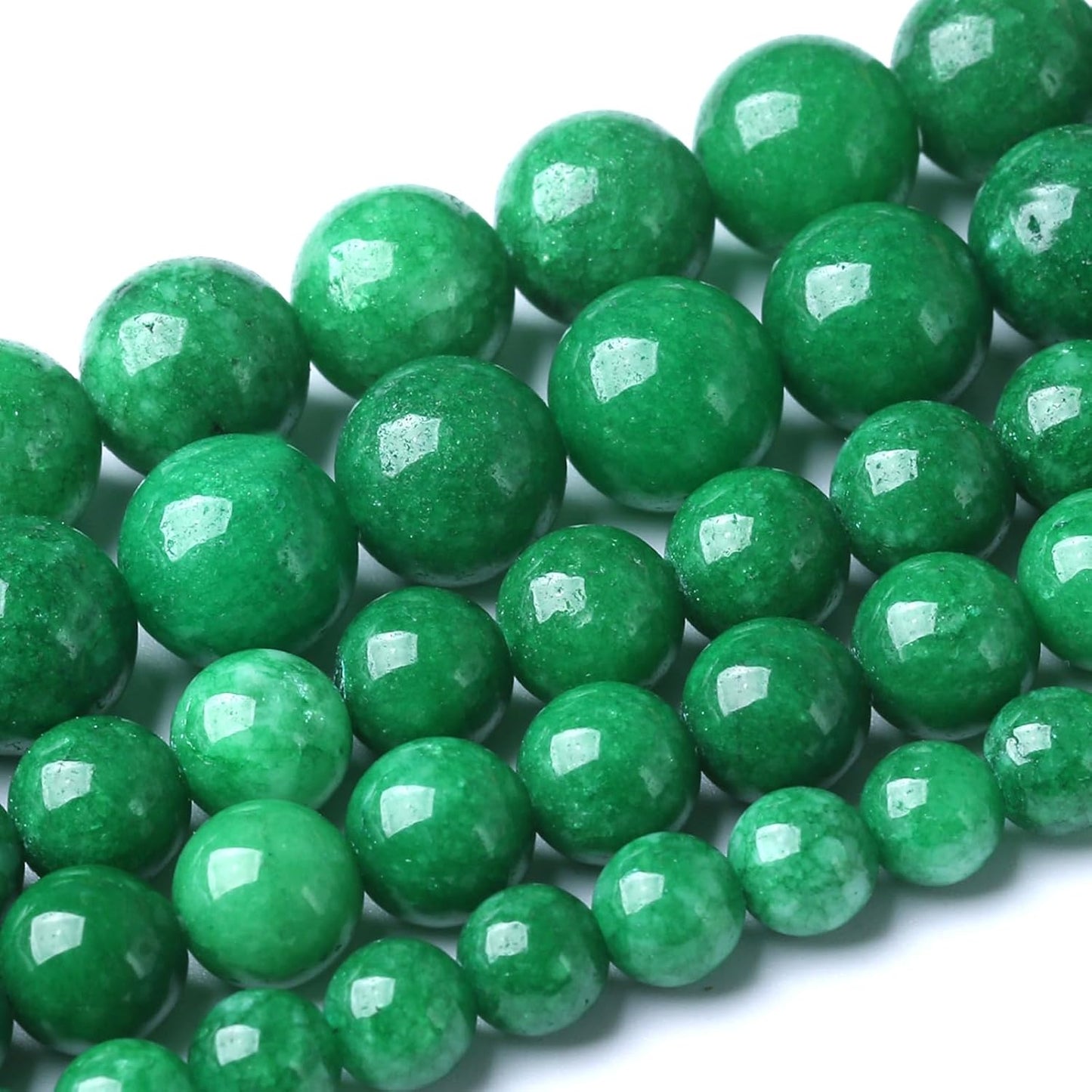12MM Blackish Green Cloudy Chalcedony Stone Beads Round Loose Beads for Jewelry Making Bracelet Necklace 32pcs 15"