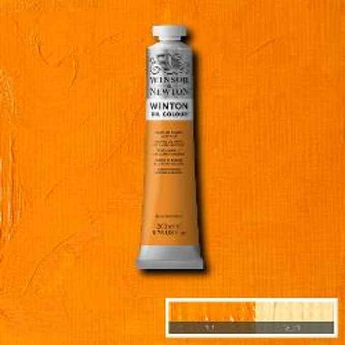 Winsor & Newton Winton Oil Color, 200ml (6.75-oz) Tube, Cadmium Yellow Deep Hue
