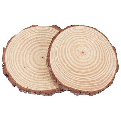2pcs Outdoor Garden Stepping Stones Wood for Decorative Walkway Edging DIY Stepping Stone Kit