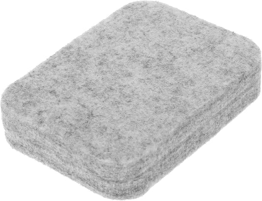 Natural Wool Needled Felting Pad Needle Felting Mat 4.6 * 3.4'' Needle Felting Tools Wool Felt Needle Felting Supplies Felting Tools for Felting Projects Natural Wool Needled Felting Mat