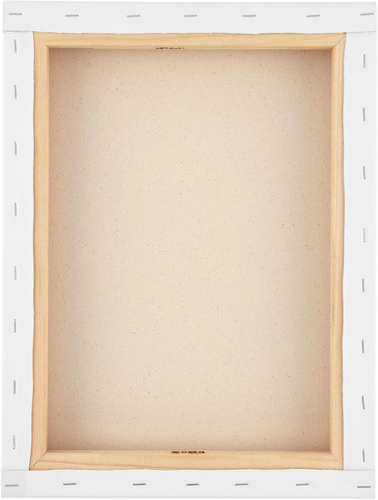 SoHo Urban Artist, 18x36 Heavyweight Stretched Cotton Canvas for Painting - 1.5" Deep- 3 Pack, Triple Primed, 100% Cotton Canvas, Archival, Universal Primed for Oil, Acrylic, Alkyd, Mixed Media
