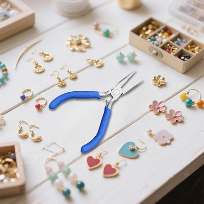 Jewelry Pliers, Needle Nose Jewelry Making Tools for Precision Crafting, Wire Bending and Repair - Crafty Corner