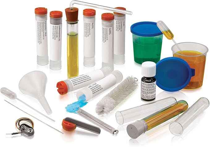 Thames & Kosmos Chem C1000 Chemistry Set | Science Kit with 125 Experiments | 80 Page Lab Manual | Student Laboratory Quality Instruments & Chemicals | Parents’ Choice Gold Award Winner