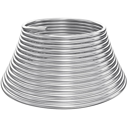 Pelopy Aluminum Wire 1/4 Inch Diameter Metal Wire 20 ft Armature Bendable Armature for Sculpting Dolls Floral Jewelry Making Weaving DIY Crafts, Silver