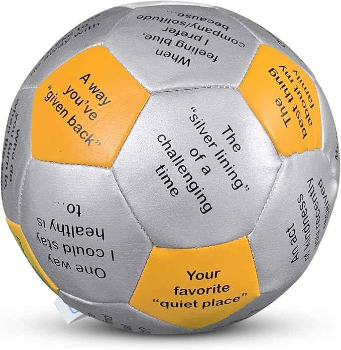 Trainers Warehouse 6" Thumball Collection, 32 Prompts for Conversation, Team Building, Relationship and Training