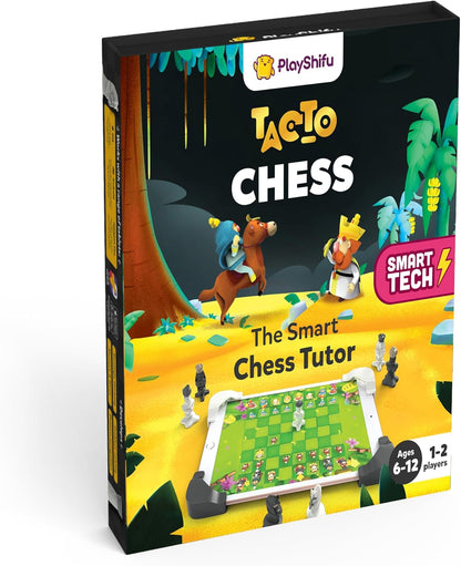 PlayShifu Tacto Chess – App-Based Interactive Chess with Real Figurines | STEM Learning & Educational Toy for Ages 6+ | Story-Based Puzzles | Gift for Boys and Girls