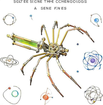 Metal Insect Spider Model Bug Sculpture Steampunk Mechanical 3D Puzzle Kits Craft Projects Hobby Kit Metal Building,Birthday Gifts, Ideas(Mechanical Spider A)