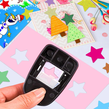 Star Hole Punch, Star Paper Punch, Stars Punches for Paper Crafts, StarPuncher for Crafts, 1 inch Stars Shaped Hole Punches, Crafts Puncher for Scrapbooking DIY Papers Projects - Crafty Corner