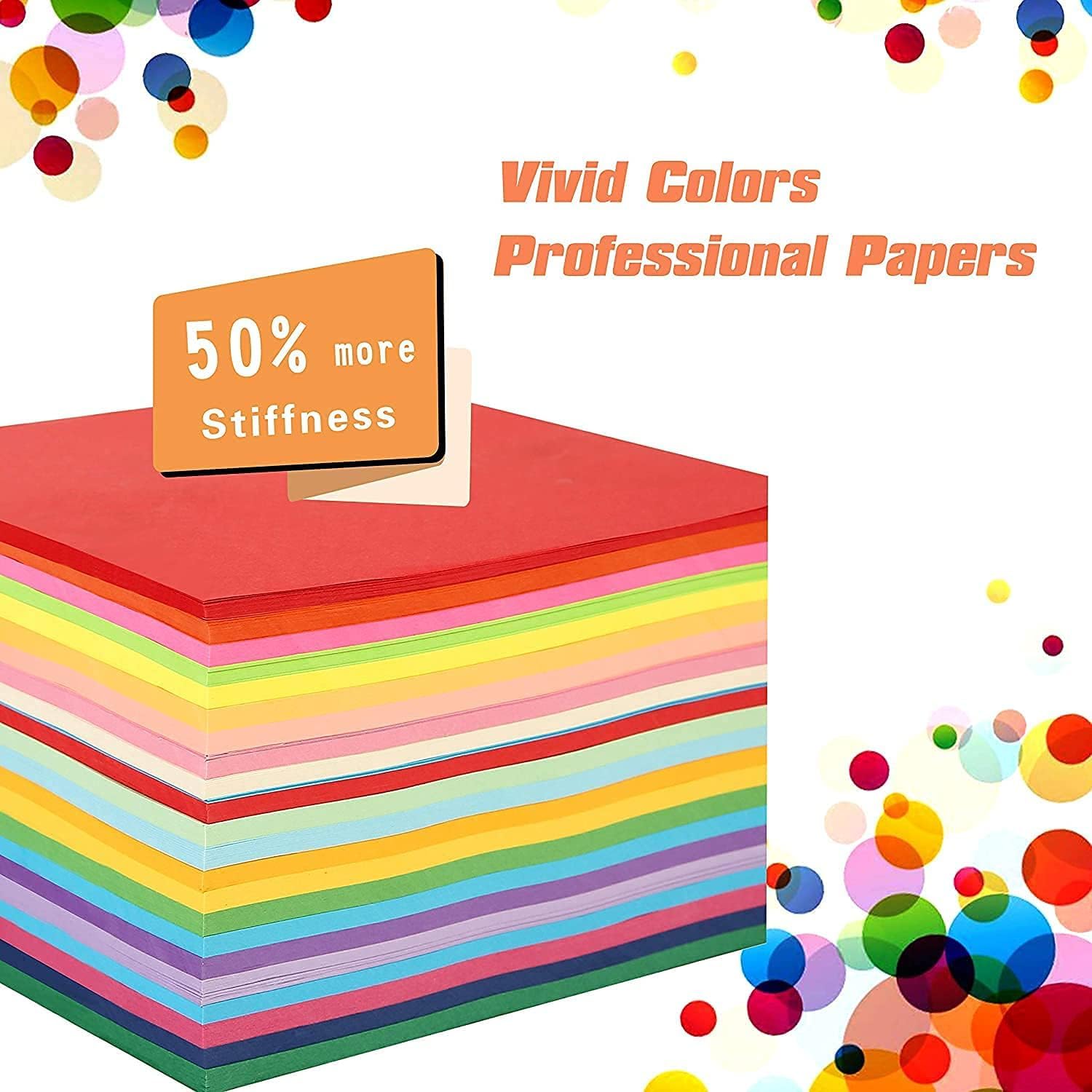 160 Sheets Origami Paper Double Sided for Arts & Crafts 20 Vivid Colors - 6 x 6 Inch Square Easy Fold Paper for Beginner - Crafty Corner