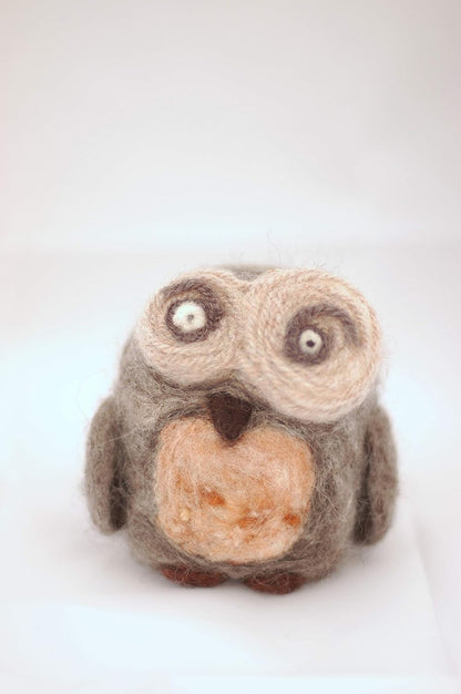 Woolbuddy Needle Felting Wool, Natural Handmade Wool Roving, 6 Vibrant Colors with Instructions (Wool Bag Summer)