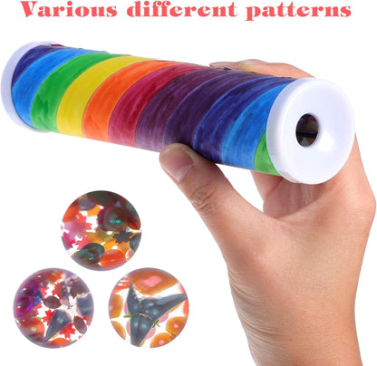 BESTonZON Blank DIY Kaleidoscope Kit, 15 PCS Variety Kaleidoscope Tool, DIY Kit Preschool, Classic s Making Material for Making Teaching