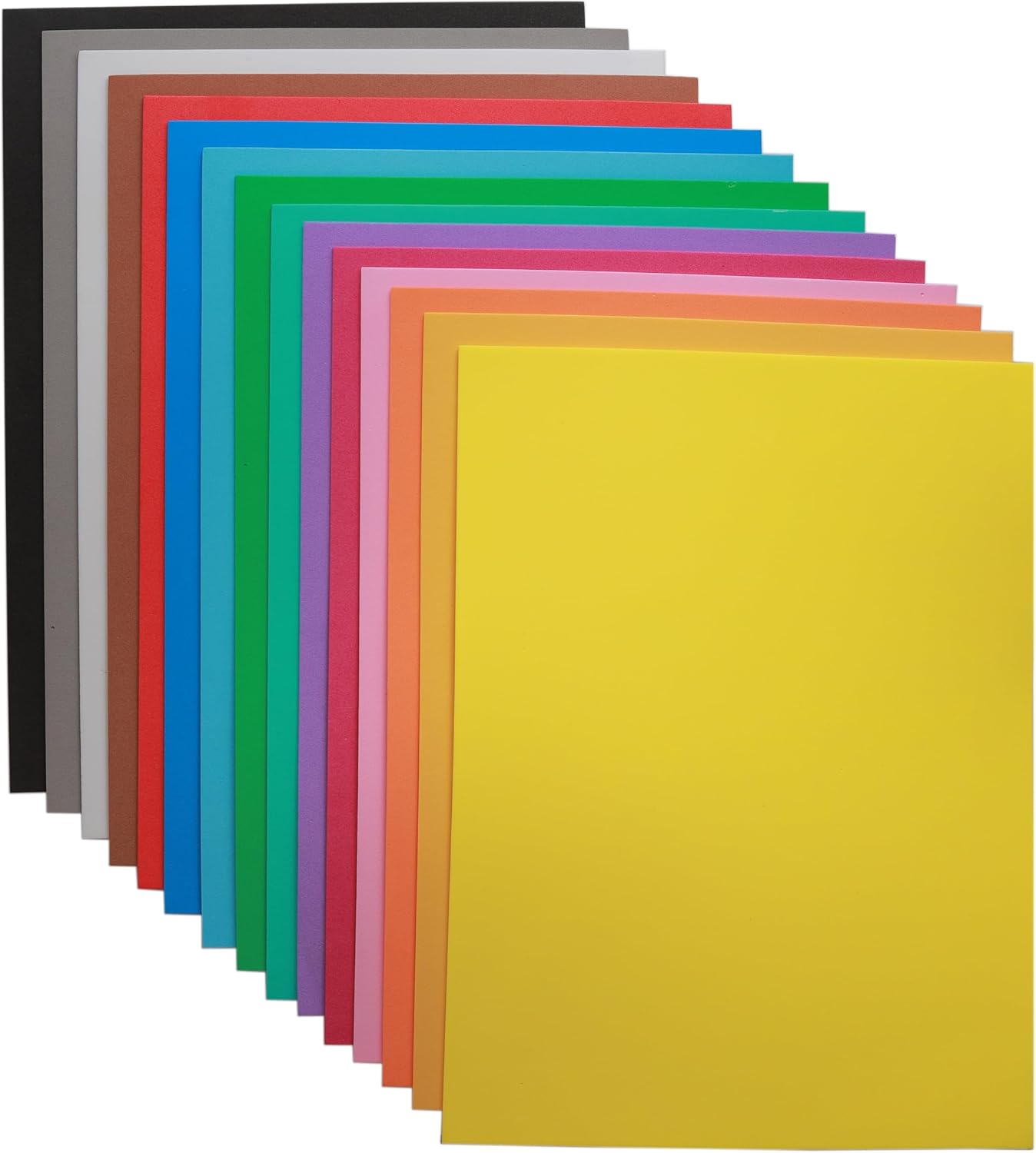 EVA Foam Sheets for Crafts, 15 Assorted Colors, 9 x 12 Inch, 2mm Thickness, 15 Pack – Perfect for DIY Arts and Crafts, Foam Paper for Kids, Cosplay and Costumes - Crafty Corner