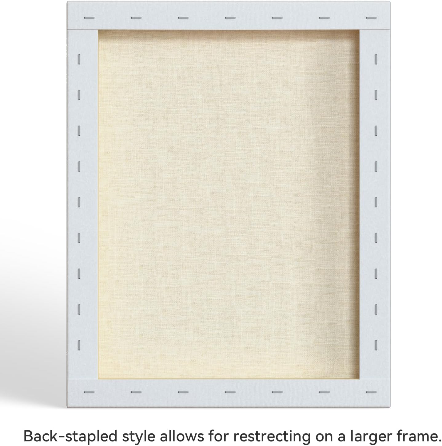 PHOENIX 16x20 Inch 2 Pack Artist Canvas - Large Stretched Canvases for Painting - 3/4 Inch Profile, 100% Cotton 11 Oz. Gesso Primed White Blank Professional Canvas Oil & Acrylic Paints