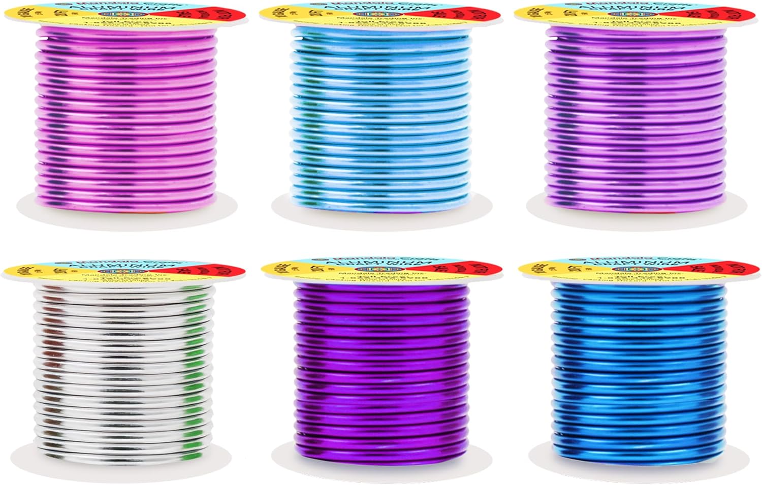 Mandala Crafts 10 Gauge Anodized Aluminum Craft Wire for Jewelry Making - 120 FT Colored Flexible Silver Lavender Purple Pink Ice Blue Turquoise Wire - Bendable for Bonsai Armature Crafting Sculpting - Crafty Corner