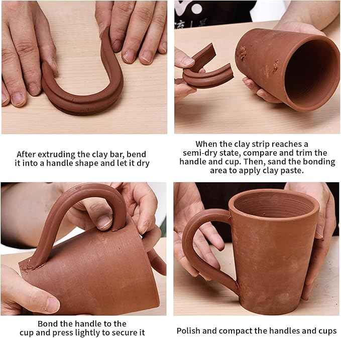 Griiyakii Clay extruder Tool，Clay Gun Tools are allocated 14 Different Plates for Sculpting and Crafting with The Hand held Clay Extrusion Gun