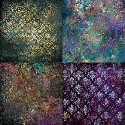 Aesthetic Scrapbook Paper Pad Vintage Patterned Paper 6×6,24 Sheets Single-Sided Boho Scrapbooking CardStock Papers Pad for Holiday Cardmaking DIY Origami Journaling. - Crafty Corner