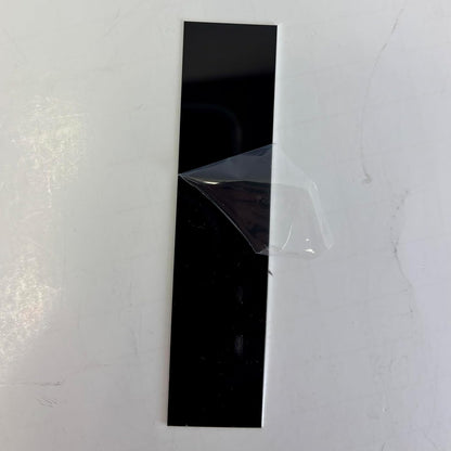 Blank Metal Plates for Laser Engraving - 4 Pack | Aluminum Sheets 0.020" Thick | CO2, Diode, Fiber Laser Compatible | Multiple Sizes & Colors (Black (engraves gold), 2x6.25 inch)