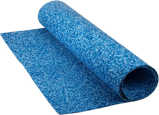 LotusFoam Large 3mm EVA Foam Sheet - 44"x 85" High Density Foam 130 kg/m3 for Cosplay, Costumes, Crafts, Flooring, Outdoor Use - 35 Colors (Aqua Camo) - Aqua Camo - Crafty Corner