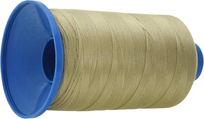 Mandala Crafts Bonded Nylon Thread Beige Heavy Duty Sewing Threads - 800 YDs Size 277 840D T270 Tex 270 Thread for Leather Jeans Weaving Outdoor Marine Upholstery Threads