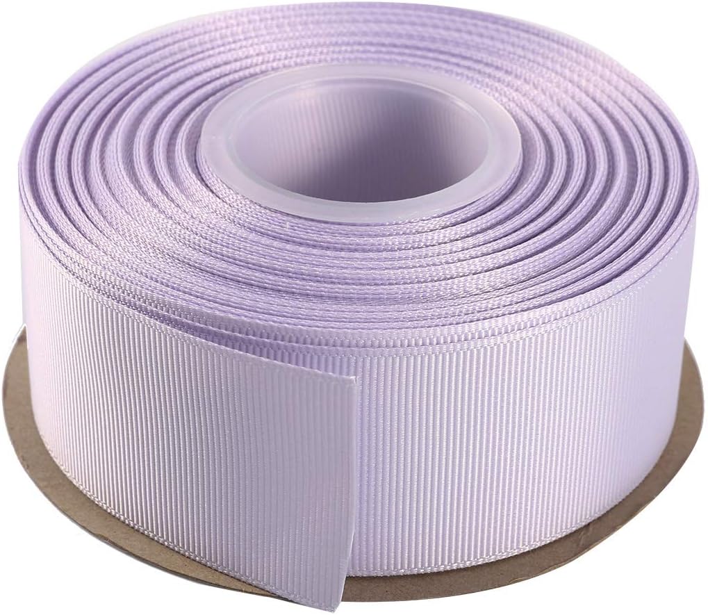 ITIsparkle 11/2" Inch Grosgrain Ribbon 25 Yards-Roll Set for Gift Wrapping Cake Decoration Party Favor Hair Braids Hair Bow Baby Shower Decoration Floral Arrangement Craft Supplies, Lilac Mist Ribbon - Crafty Corner