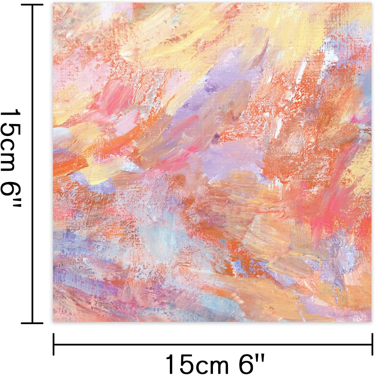 48 Sheets 24 Designs Scrapbook Paper Pad, 6"×6" Single-Sided Decopodge Craft Cardstock Paper,Scrapbooking DIY Decorative Background Cardmaking Supplies.Oil Painting&Landscape - Crafty Corner