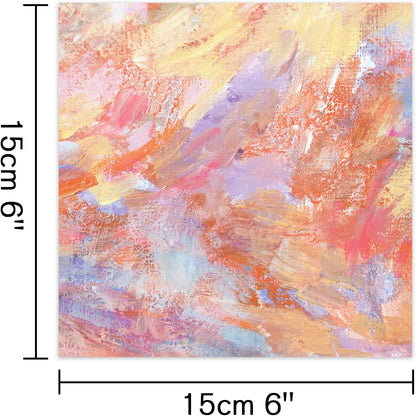 24 Sheets 12 Designs Scrapbook Paper Pad,6"×6” Single-Sided Decopodge Craft Cardstock Paper,Christmas Scrapbooking DIY Decorative Background Cardmaking Supplies.Oil Painting - Crafty Corner