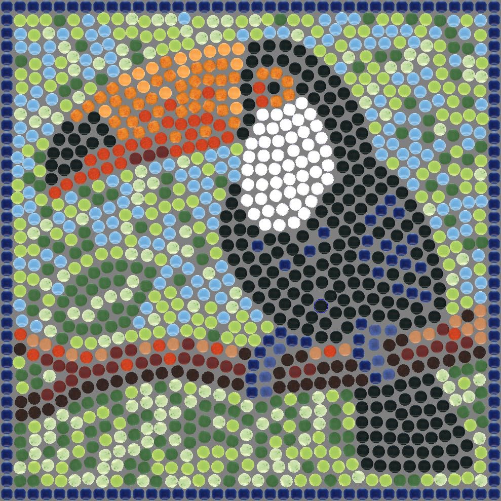 Build a Real Mosaic with Our DIY Mosaic Kit for Adults (10.7639 Sq Ft)