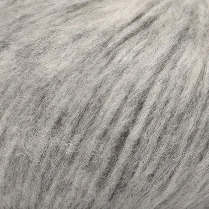 Pullu - Baby Alpaca Merino Wool Yarn Set of 3 Skeins (150 Grams) Worsted Weight - Sourced Directly from Peru - Heavenly Soft and Perfect for Knitting and Crocheting (Heather Silver Gray)
