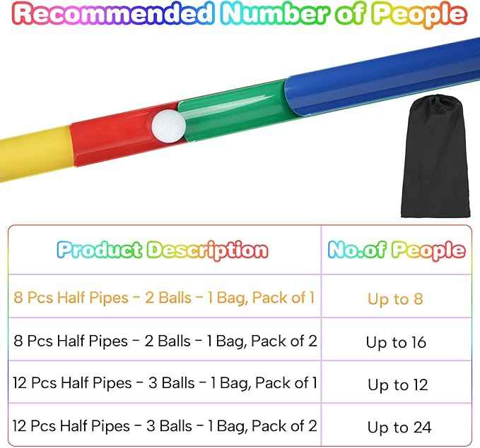 Team Building Games Activities, Pipeline Kit Group Games, Ice Breaker, Teamwork Games, Field Day Outdoor Youth Sports