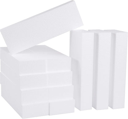 Silverlake 4x12x2 Craft Foam for Styrofoam Block Projects (12-Pack) - Crafty Corner